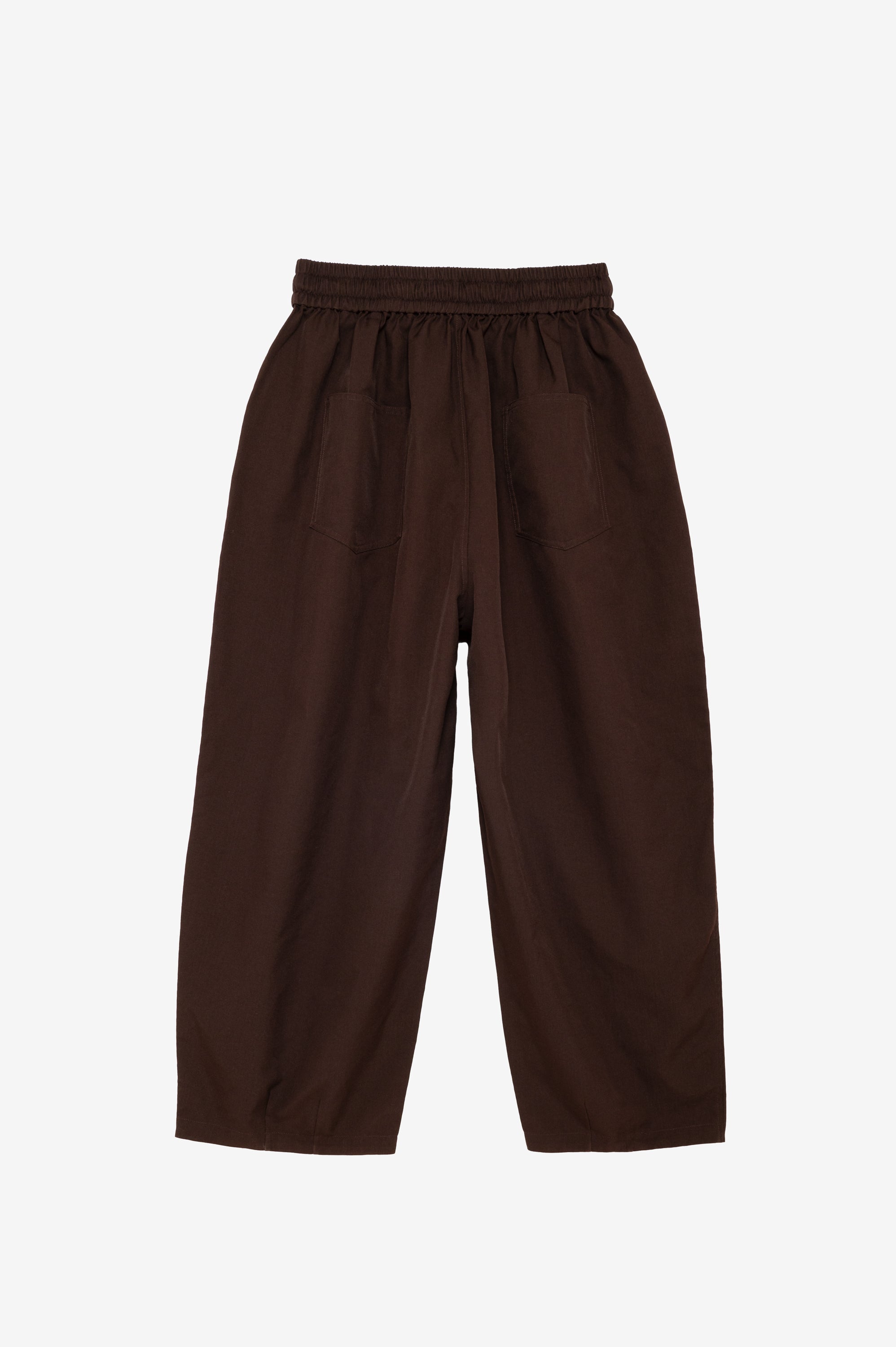 Brown wide-leg pants
