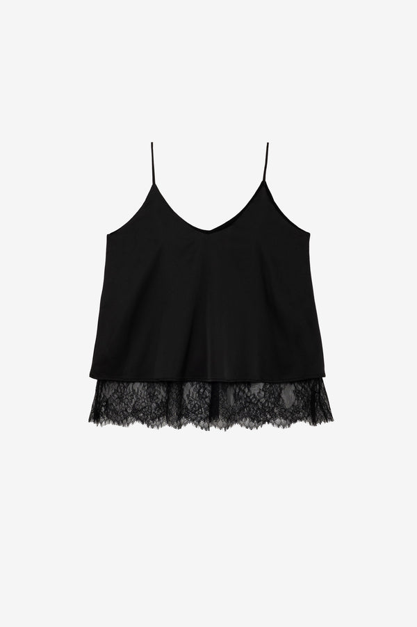 Black lace  tank