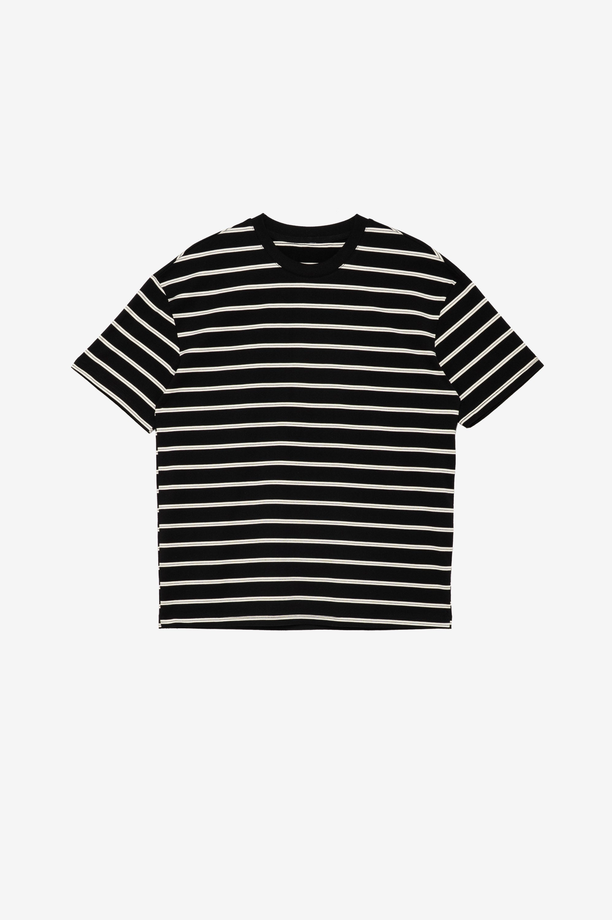 Black and white striped t-shirt 